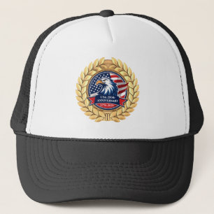 250. Jubiläum USA Patriotisch 1776–2026 Truckerkappe