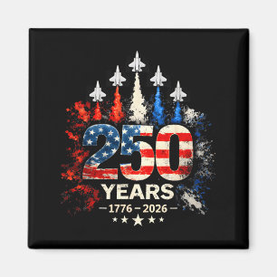 250. Jubiläum USA patriotisch 250 Jahre amerikanis Magnet