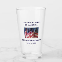 250. Jubiläum USA Patriotische amerikanische Flagg