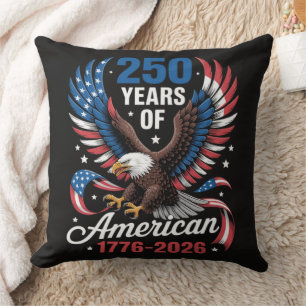 250. Jubiläum USA Patriotischer Adler 250 Jahre Kissen