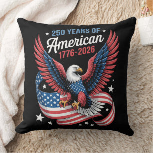 250. Jubiläum USA Patriotischer Adler Kissen