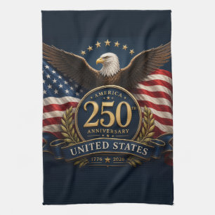 250. Jubiläum USA Patriotisches Andenken Geschirrtuch