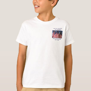 250. Jubiläum USA Patriotisches Kindershirt T-Shirt
