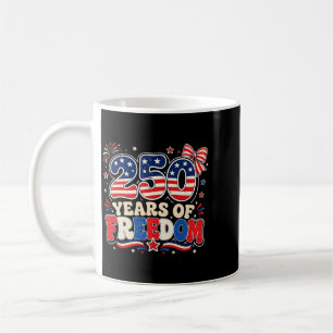 250. Jubiläum USA Rot Weiß 250 Jahre Kaffeetasse