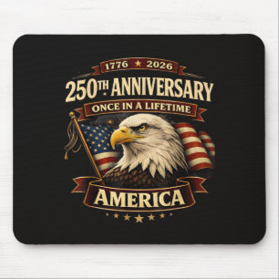 250. Jubiläum USA-Shirt 250. Amerika Mousepad