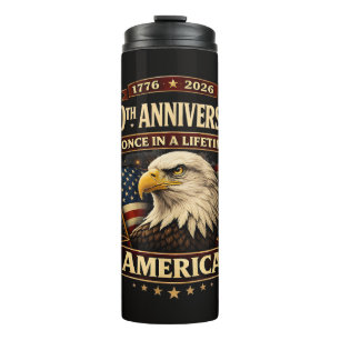 250. Jubiläum USA-Shirt 250. Amerika Thermosbecher