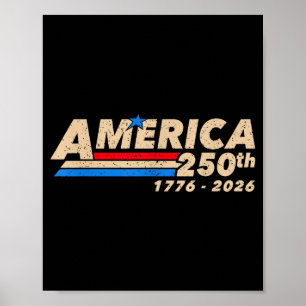 250. patriotisches 250-jähriges amerikanisches Jub Poster