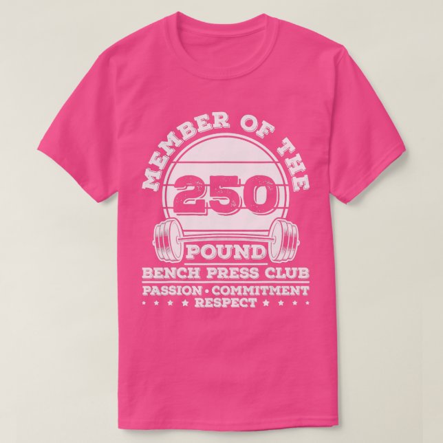 250 Pfund, Druckhöhe, Motorrad T-Shirt (Design vorne)