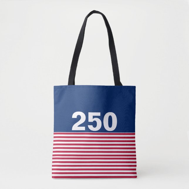 250 Red White and Blue USA Anniversary Tasche (Vorderseite)