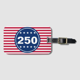 250 Stars and Stripes Red White and Blue Patriotic Gepäckanhänger