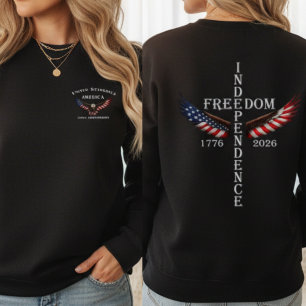 250. Unabhängigkeitstag der Vereinigten Staaten vo Sweatshirt