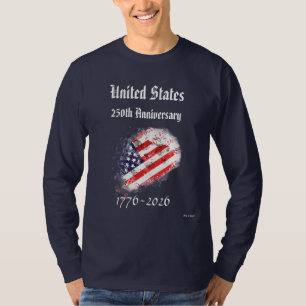 250. USA-Jubiläums-T-Shirt T-Shirt