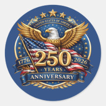 250 Years of American Independence Patriotic 
