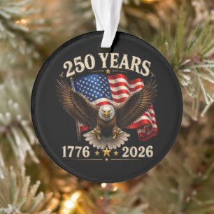 250e anniversaire USA aigle patriotique 250e