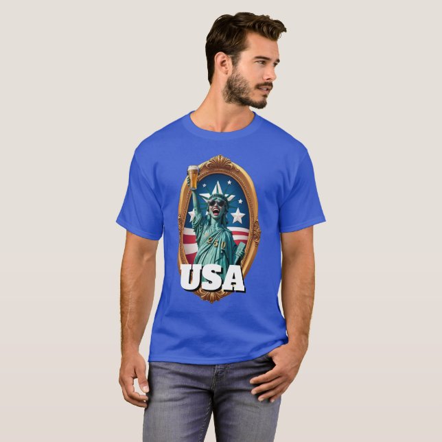 250th America's 4th of July Independence Day  T-Shirt (Vorne ganz)