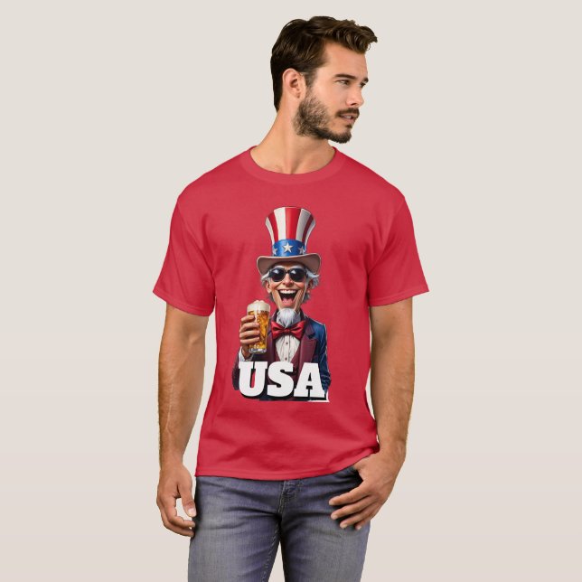 250th America's 4th of July Independence Day  T-Shirt (Vorne ganz)