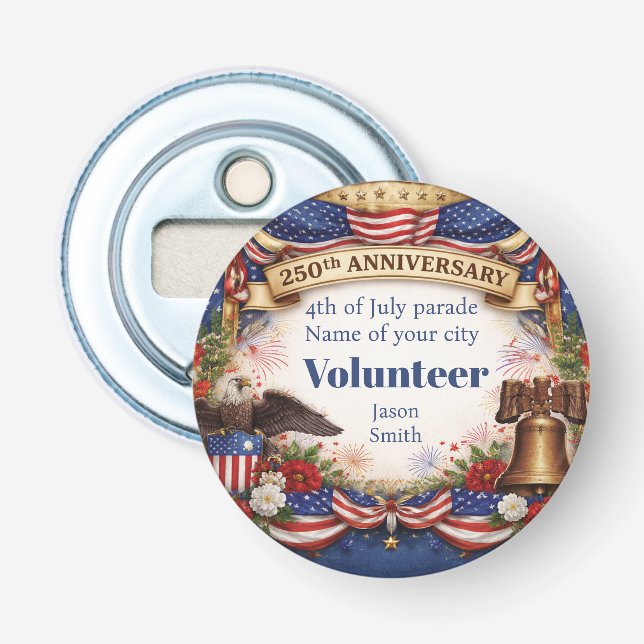 250th Anniversary Bottle Opener Flaschenöffner (Vorderseite)