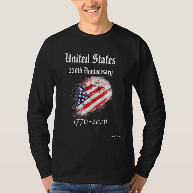250th USA Anniversary T-Shirt (Vorderseite)