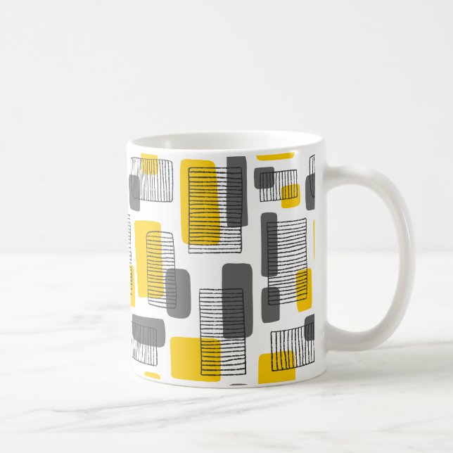 251215 - Bernstein und Grau Kaffeetasse (Rechts)