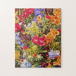 252-teilige Blume-Puzzle
