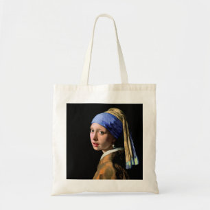 2534-Johannes Vermeer Girl Tragetasche