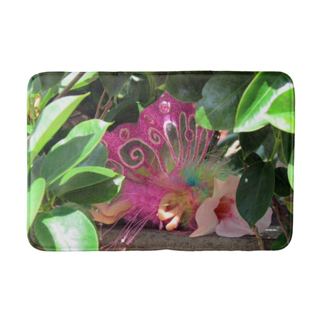 (2557) tapis de bain féerique rose (Devant)