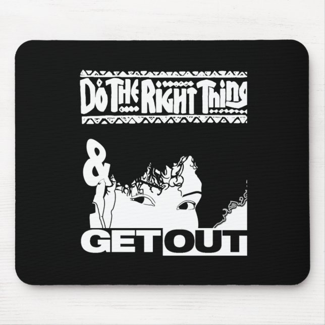 257 Sticker raus Mousepad (Vorne)