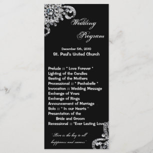 25 4x9 Programme de mariage Collier de diamant Bij