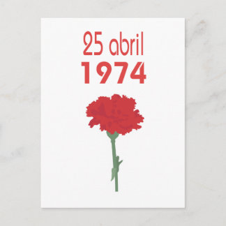 25 Abril Postkarte