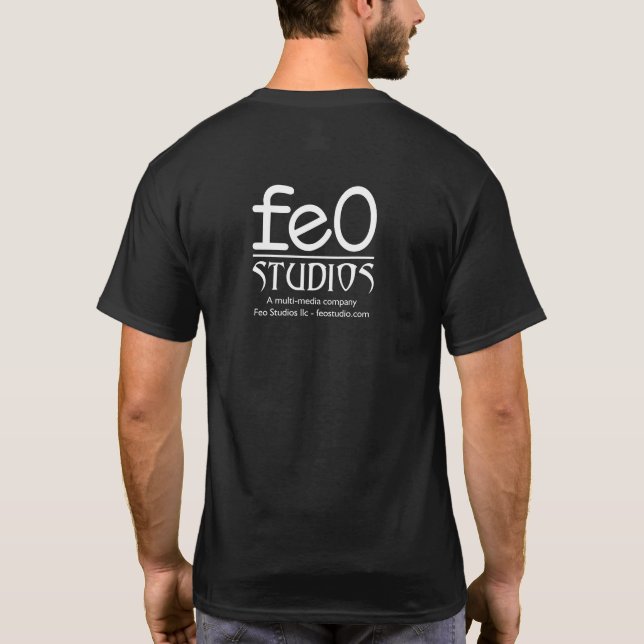 25 ans de Feo Amante's Horror Thriller. T-shirt (Dos)