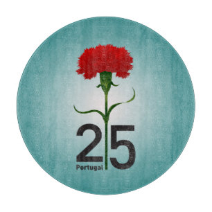 25. April, die Revolution der Nation, Portugal Schneidebrett