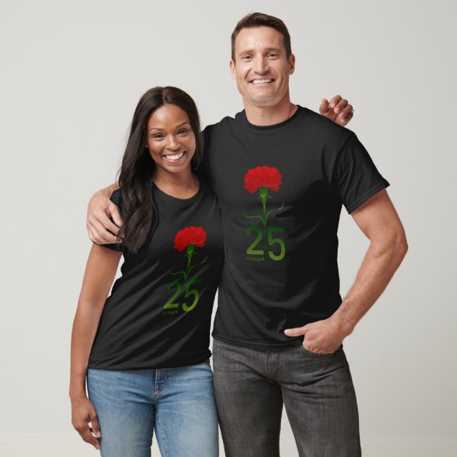 25. April, die Revolution der Nation, Portugal T-Shirt (Unisex)