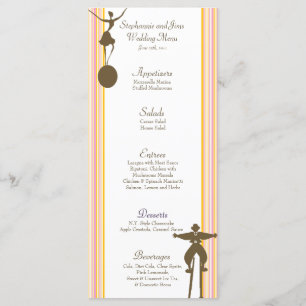 25 Cartes de menu Carnaval