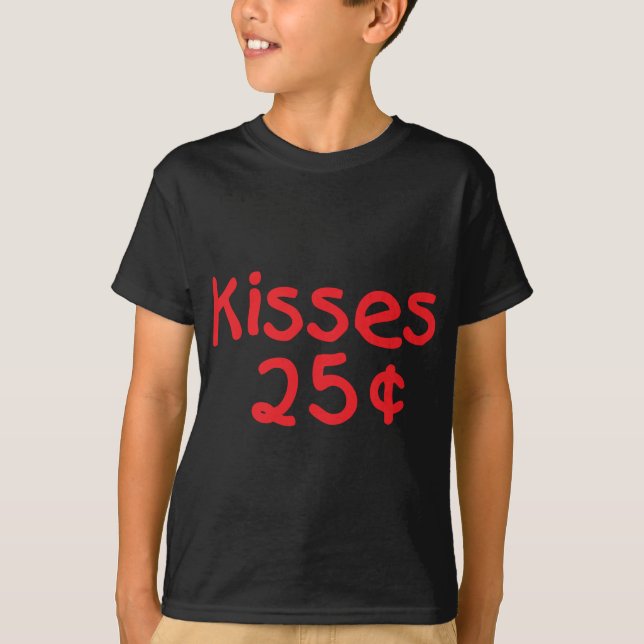 25 Cent-Küsse T-Shirt (Vorderseite)