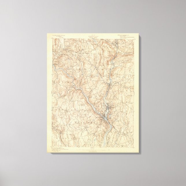 25 Derby-Blatt Leinwanddruck (Vorderseite)