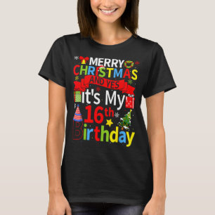 25. Dezember Frohe Weihnachten Und Ja Es Ist Mein  T-Shirt