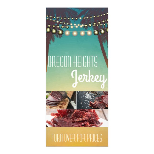 25-er-Paket-Business-List Strand Sunset Palm Tree Werbekarte (Vorne)