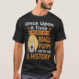 25 Es war einmal - Beagle Welpe Beagle T-Shirt