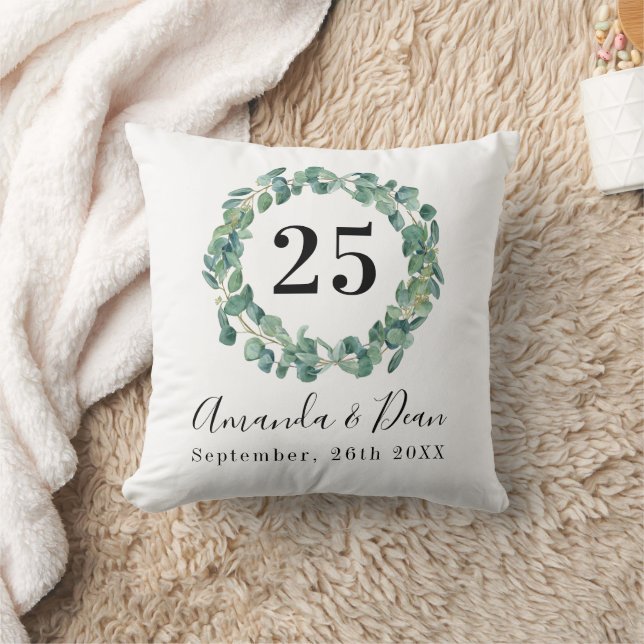 25. Eukalyptuskranz anlässlich der Hochzeit Kissen (Decke)