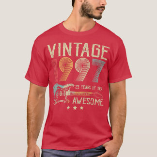 25. Geburtstag Frauen Männer Vintag Phantastisch 1 T-Shirt