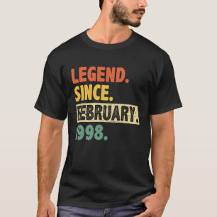 25. Geburtstag Phantastisch seit Februar 1998 25 J T-Shirt