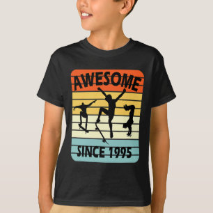 25. Geburtstag Skateboarding Junge Großartig Seit T-Shirt