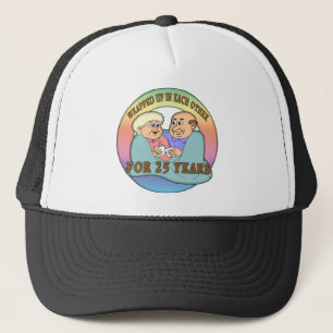 25. Hochzeitstag-Geschenke Truckerkappe