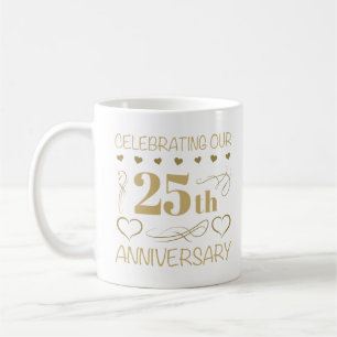 25. Hochzeitstag Kaffeetasse