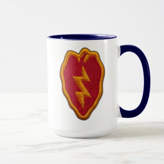 25. ID Infanterie Division Veterans Cup Tasse (Rechts)