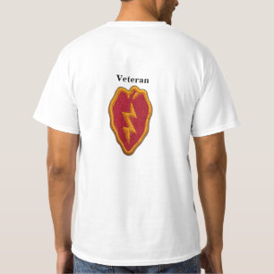 25. ID Infanterie Division Veterans Vets LRP T-Shirt