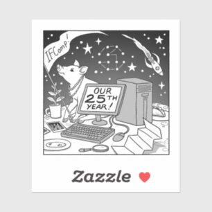 25. IFComp Sticker