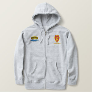 25. Infanterie CIB-Förster Bestickter Hoodie