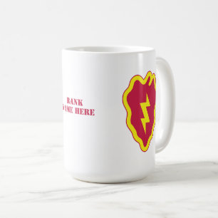25. Infanterie-Division-Abzeichen - Personalisiert Kaffeetasse