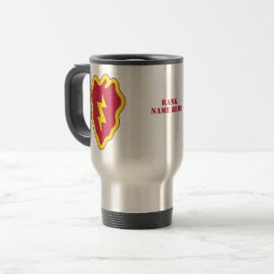 25. Infanterie-Division-Abzeichen - Personalisiert Reisebecher